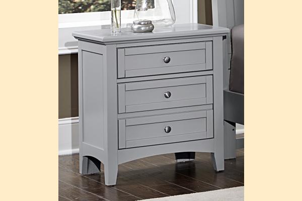 Vaughan Bassett Bonanza-Gray Nightstand