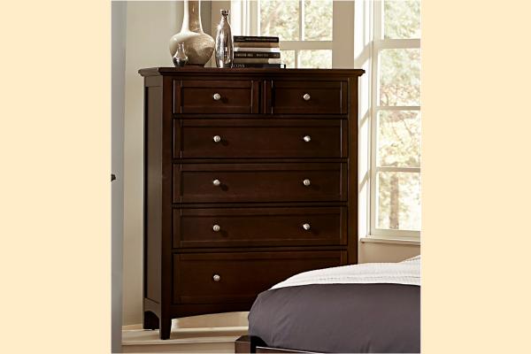 Vaughan Bassett Bonanza-Merlot Drawer Chest