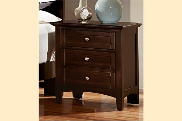 Vaughan Bassett Bonanza-Merlot Nightstand