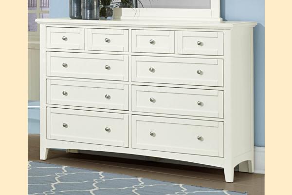 Vaughan Bassett Bonanza-White Triple Dresser